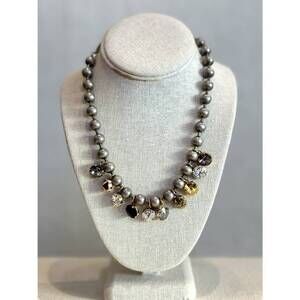 NEW TOVA anya necklace in antique silver